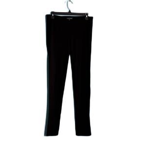 Eileen Fisher Black Italian Fabric Pull on Skinny Pants Size S